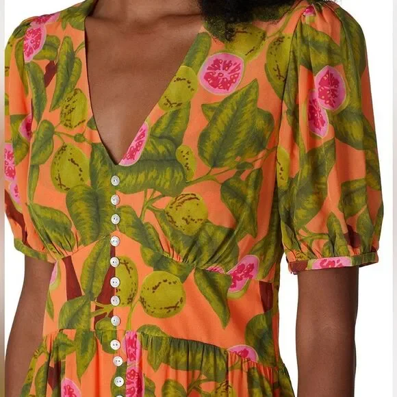 FARM Rio Guava Mini Dress EUC - Picture 4 of 9